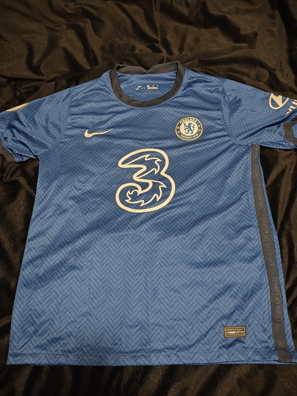 Nike Chelsea FC Men's Blue Home Jersey with White Accents